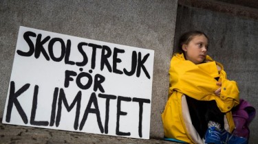 В Вильнюсе от здания Сейма до Дома правительства пройдут маршем климатические активисты