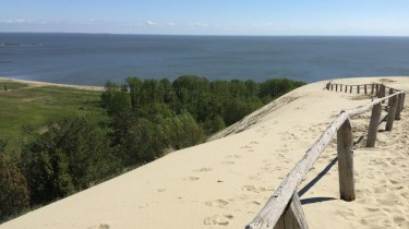 Опасная граната, обнаруженная на пляже в Ниде, обезврежена на месте