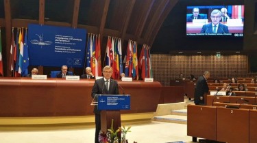 Во время речи спикера Литвы в Страсбурге зал конференций покинул глава Госдумы РФ