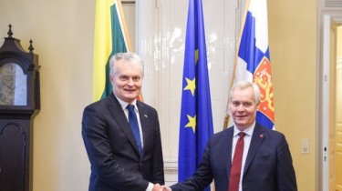 Гитанас Науседа обсудил с премьер-министром Финляндии вопросы многолетнего бюджета ЕС
