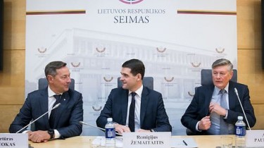 Организации А. Зуокаса, Р. Жемайтайтиса и А. Паулаускаса вместе пойдут на выборы в Сейм