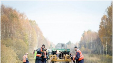 Завершаются работы по восстановлению участка железной дороги в Реньге