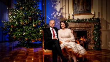 Рождественское поздравление президента Литовской Республики Гитанаса Науседы
