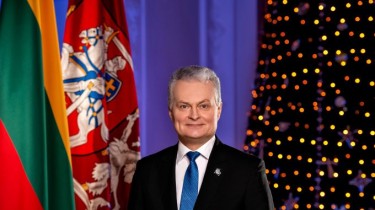 Президент Литвы пожелал народу в Новом году единства и взаимного уважения