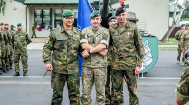 В Рукле – смена командующего боевой группой батальона НАТО