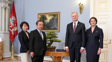 Президент: отношения Литвы и Японии улучшаются, но имеющийся потенциал еще не использован