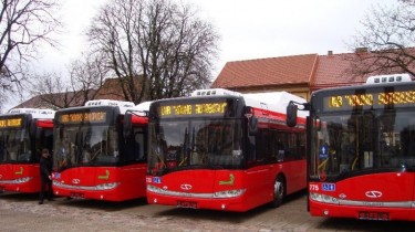 В крупных городах Литвы предлагается выделить на электроавтобусы еще 30 млн евро