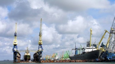 В Клайпедском порту по-прежнему ограничено судоходство
