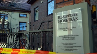 Специалисты: могут быть инфицированы все подопечные дома опеки «Klaipėdos hospisas»