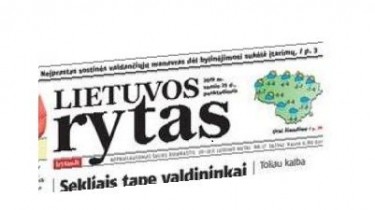 Головное предприятие группы СМИ Lietuvos rytas в 2019 году понесло 13,8 млн евро убытков