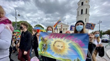 Представители общины ЛГБТ в Вильнюсе требовали обеспечить их права (обновлено)