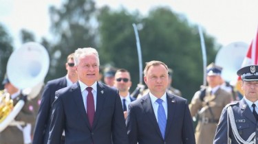 Президент Литвы прибыл в Польшу на торжества юбилея Грюнвальдской битвы