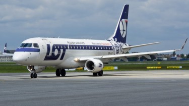 Польская авиакомпания LOT возобновит рейсы из Вильнюса в Лондон
