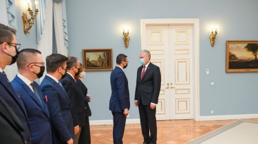 Г. Науседа обсудил с премьером Польши ситуацию в Беларуси, повестку Совета ЕС