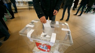 На выборах в Cейм Литвы начинается голосование на дому и в спецпунктах