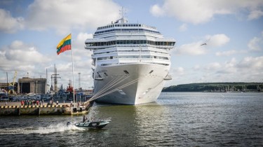 Первое в этом году круизное судно ожидается в Клайпеде в июле