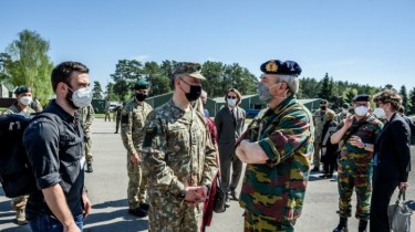Командующие ВС Литвы и Бельгии обсудили сотрудничество