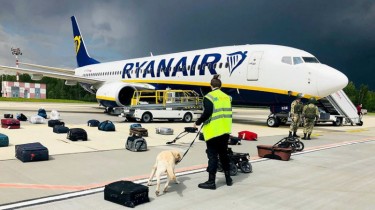 Самолет Ryanair, летевший в Вильнюс, был принудительно посажен в Минске