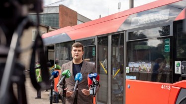 По Вильнюсу будут курсировать автобусы для вакцинации от COVID-19