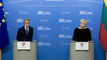 Глава ЕП Д. Сассоли обещает Литве помощь в укреплении безопасности границы с Беларусью (дополнено)