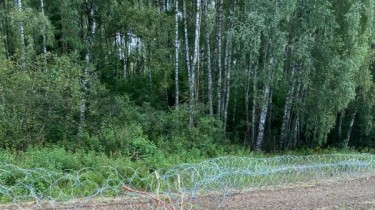 На границе Польши и Беларуси разрушены строящиеся заграждения