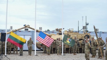 Президент американским военным: ваше присутствие в Литве – гарантия нашей безопасности