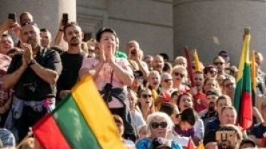 Союз семей Литвы проведет митинг на Кафедральной площади Вильнюса