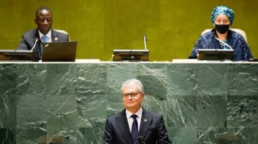 Выступление Президента Литвы на ГА ООН: гибридные атаки угрожают безопасности всех стран