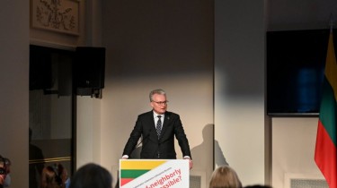 Президент приветствовал участников международной конференции, посвященной 30-летию дипломатических отношений между Литвой и Россией