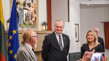 Опрос: Г. Науседа остается самым популярным политиком в Литве