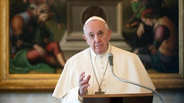 Папа Римский Франциск призвал к миру на земле