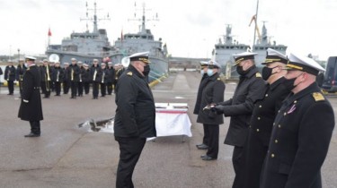 Командование Балтийской военно-морской эскадрой перешло к литовскому офицеру