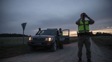 Военные будут дежурить на границе Литвы с Беларусью до середины мая