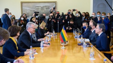 Президент Литвы обсудил с Государственным секретарем США вопросы укрепления обороны стран Балтии