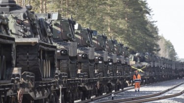В Литву прибыли около 100 дополнительных военных США с системой Paladin