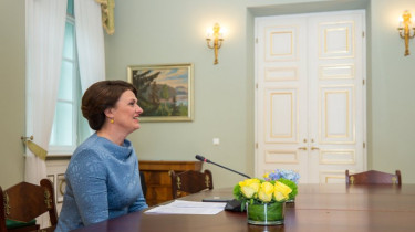 Елена Зеленская поблагодарила Диану Науседене за прием беженцев в Литве