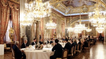 Ужин от имени Короля Испании Филиппа VI и Королевы Летиции в честь участников саммита НАТО