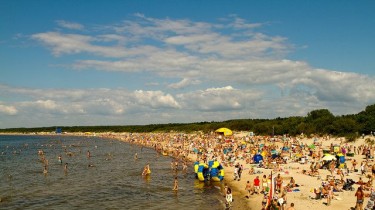 В понедельник 13 тонущим в Балтийском море в Литве требовалась помощь спасателей