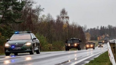В Вильнюсе - мероприятие НАТО, по дорогам будут двигаться танки