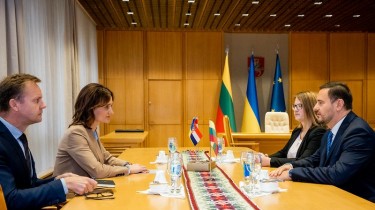 Спикер Сейма Литвы: решения Госдумы РФ не изменят отношения к целостности Украины