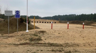 На полигоне в Руднинкай три новых стрельбища по стандартам НАТО