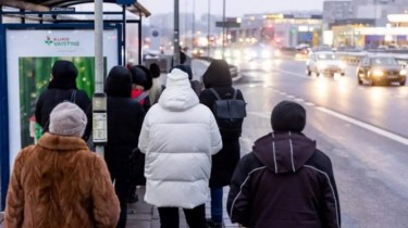 В Вильнюсе забастовка общественного транспорта - не выехали более половины автобусов