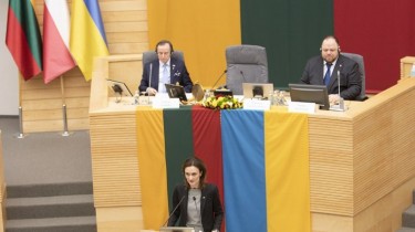 Спикер Сейма Литвы: Украина, находящаяся под нападением РФ, платит цену нерешительности Запада