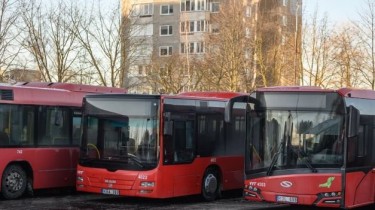 В Вильнюсе продолжается забастовка общественного транспорта, идут переговоры