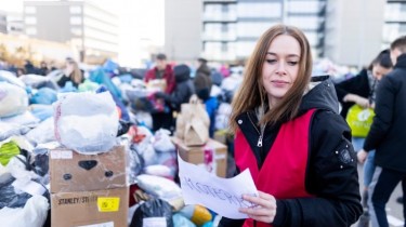 Литовский Красный Крест объявляет на выходных сбор спальных мешков для Украины