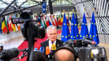 Президент Г.Науседа: Литва и некоторые партнеры поднимут вопрос исключений в санкциях на саммите ЕС