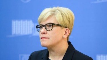 Премьер Литвы - о военной помощи Украине, потолке газовых цен и дискуссиях о германской бригаде