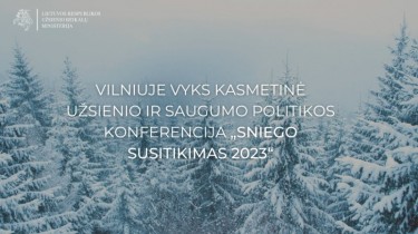 В Вильнюсе состоится ежегодная внешнеполитическая конференция "Snow meeting"