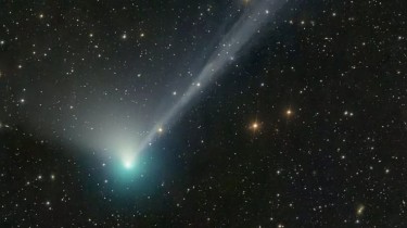 Редкая зеленая комета все ближе, максимально она подлетит к Земле 2 февраля