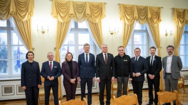 Президент встретился с руководителями европейских городов по случаю 700-летия Вильнюса